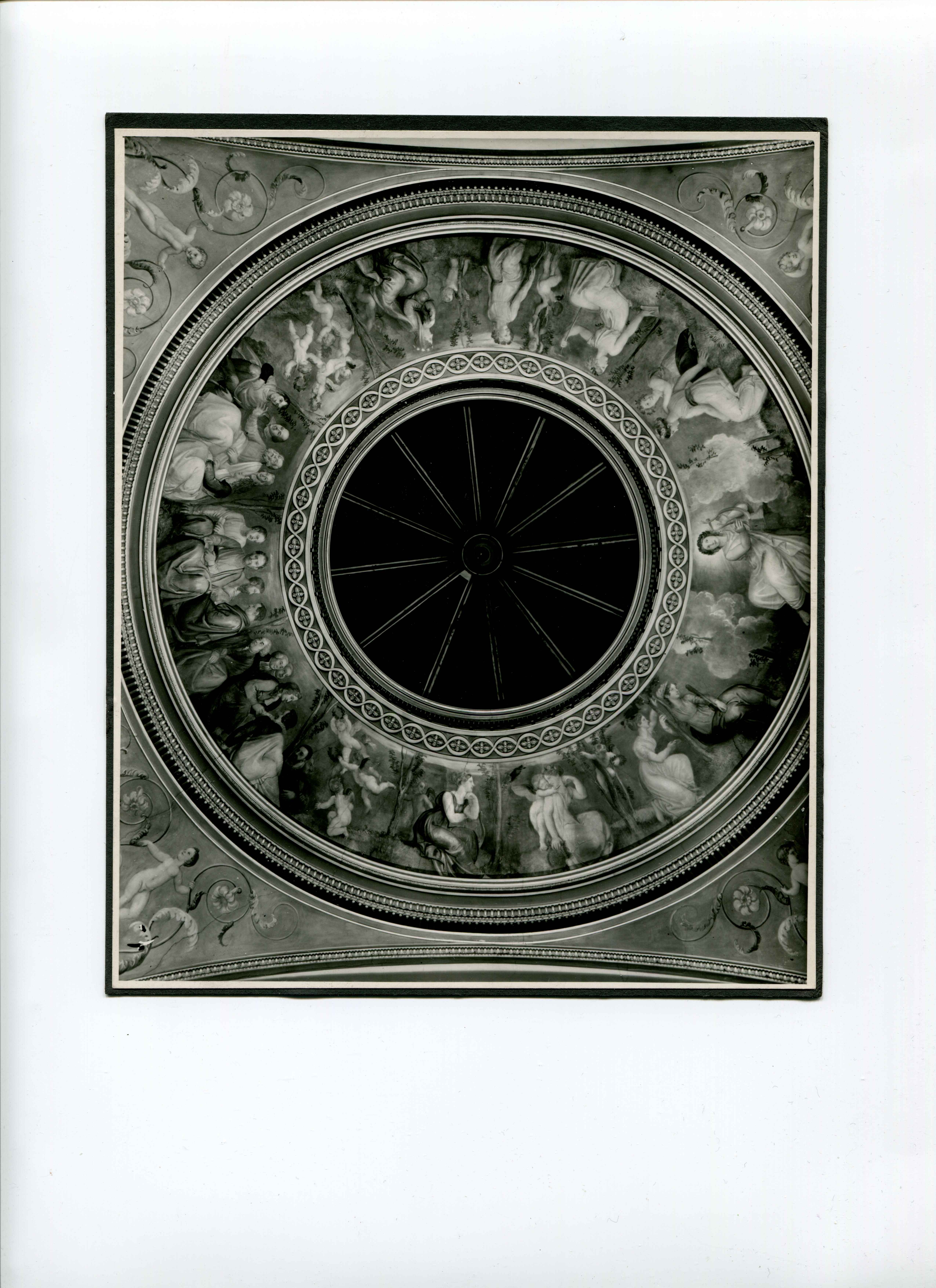 Signet Library, Upper Library Cupola by Thomas Stothard, 1822