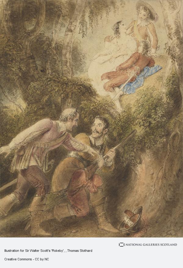 Stothard, illustration for Scott's Rokeby